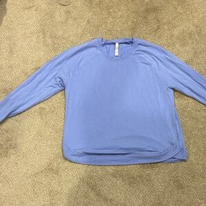 Athleta periwinkle mindset shirt